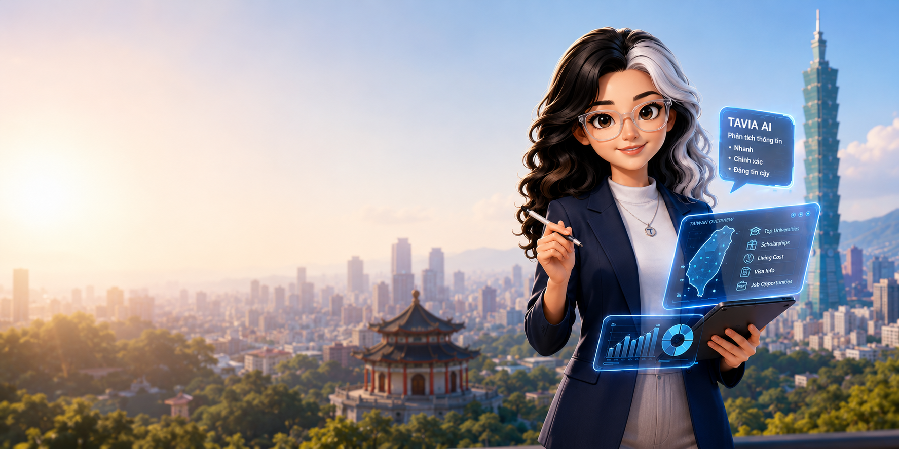 TAVIA AI Advisor – Du học Đài Loan